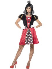 Carded Queen Costume, Red 1