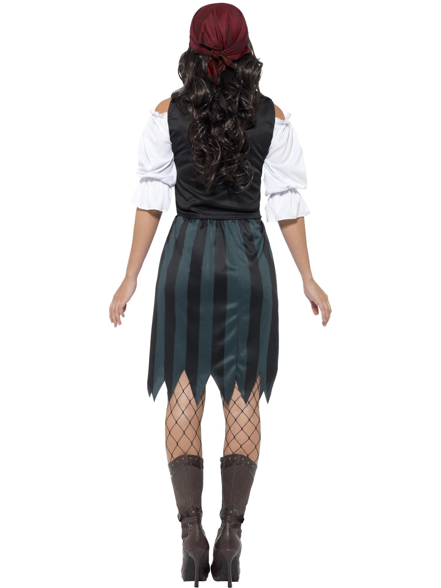 Pirate Deckhand Costume, Blue 2