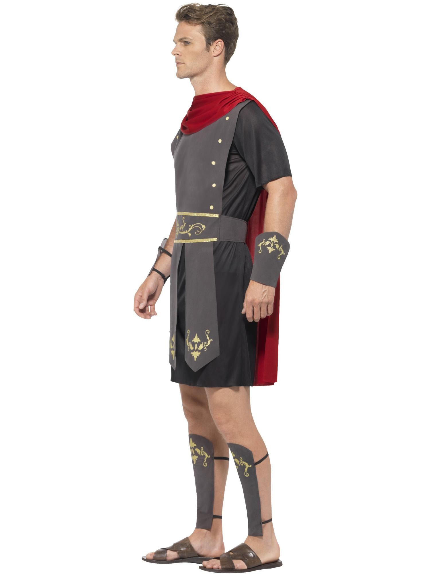 Roman Gladiator Costume, Black 3