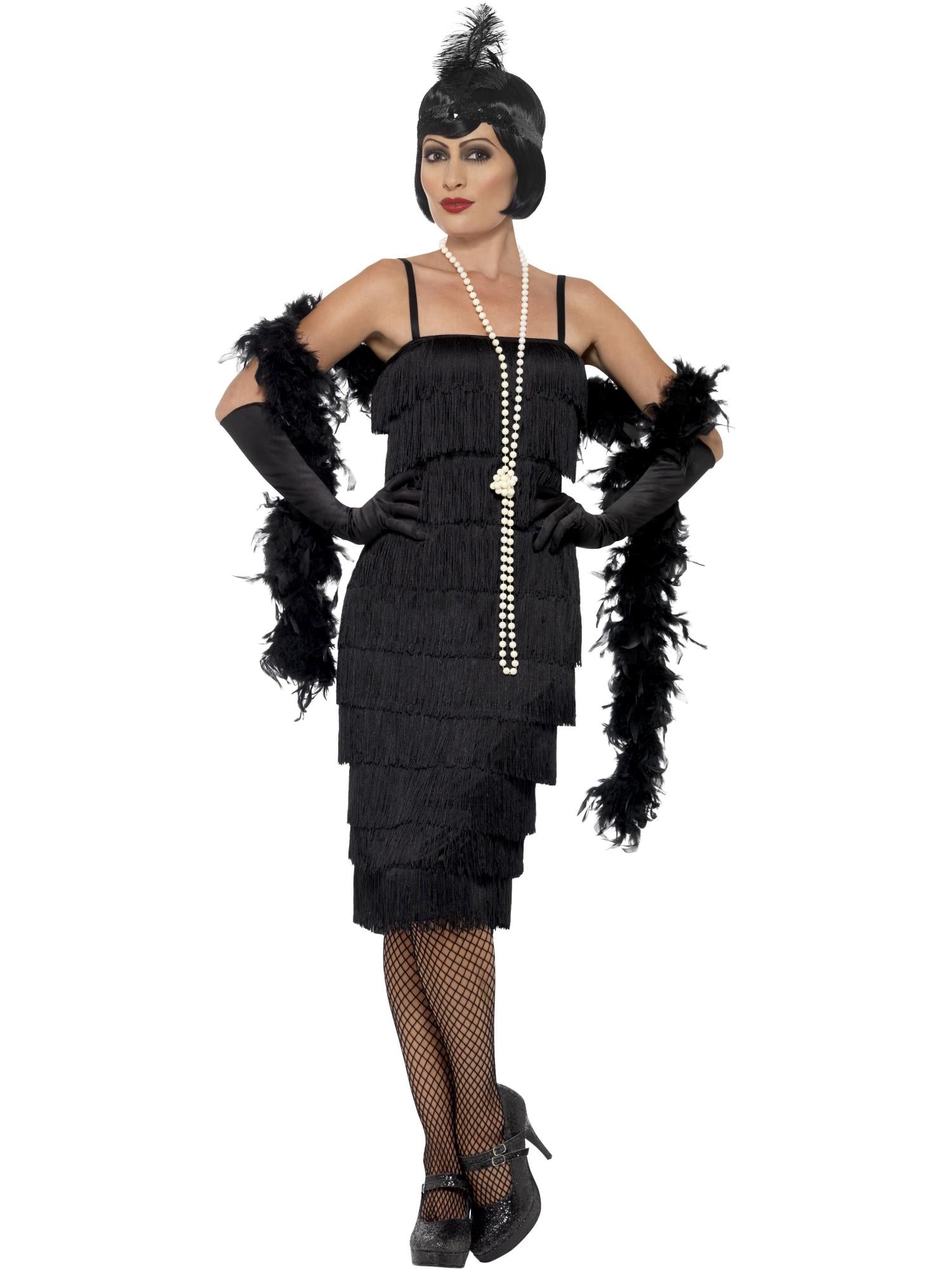 Flapper Costume, Black 1