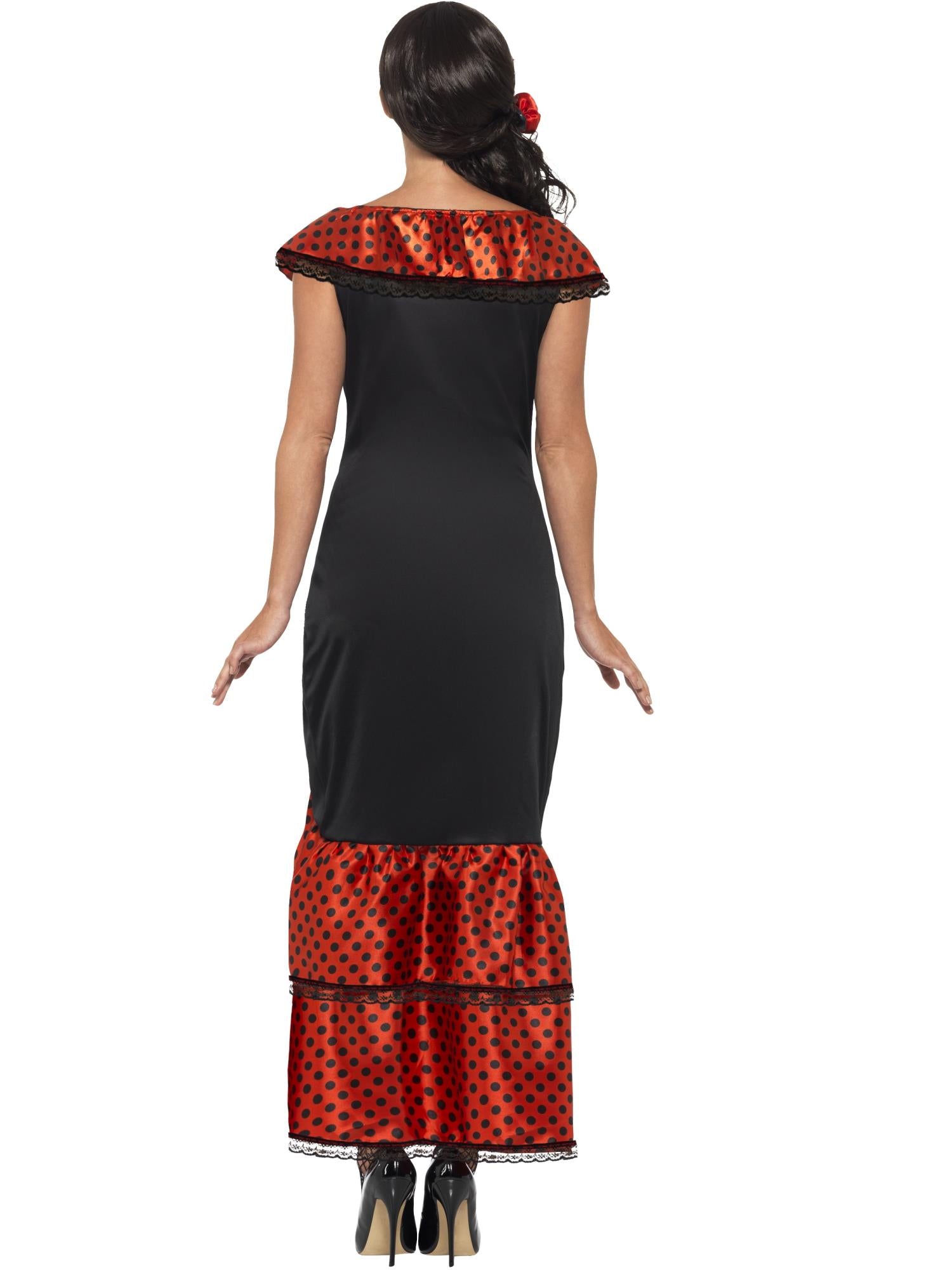 Flamenco Senorita Costume, Black 2