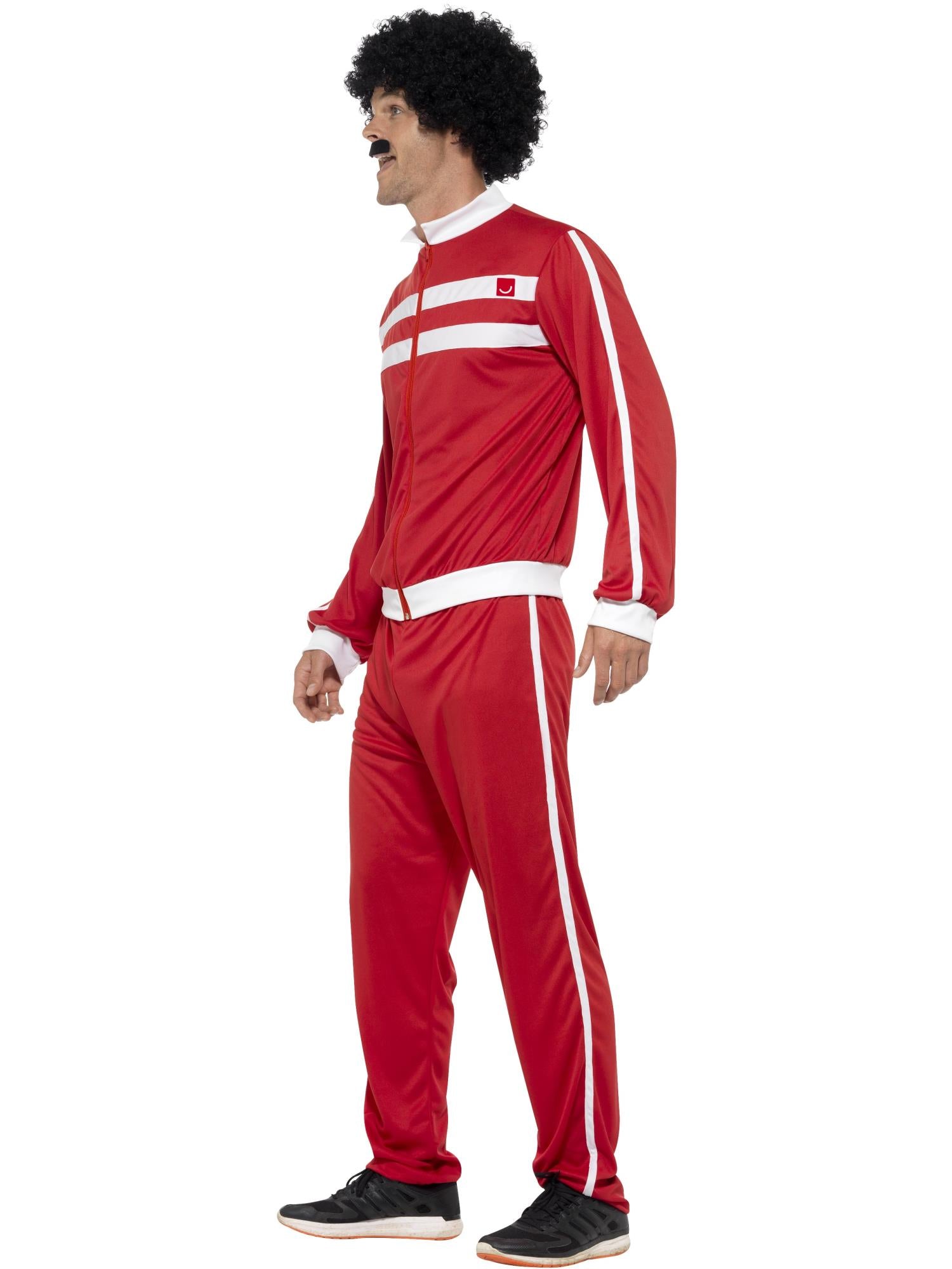 Scouser Tracksuit, Red & White 3