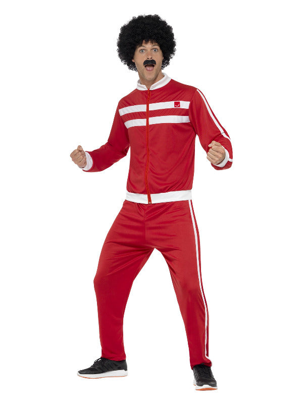 Scouser Tracksuit, Red & White - 2