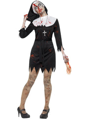 Zombie Sister Costume, Black 1