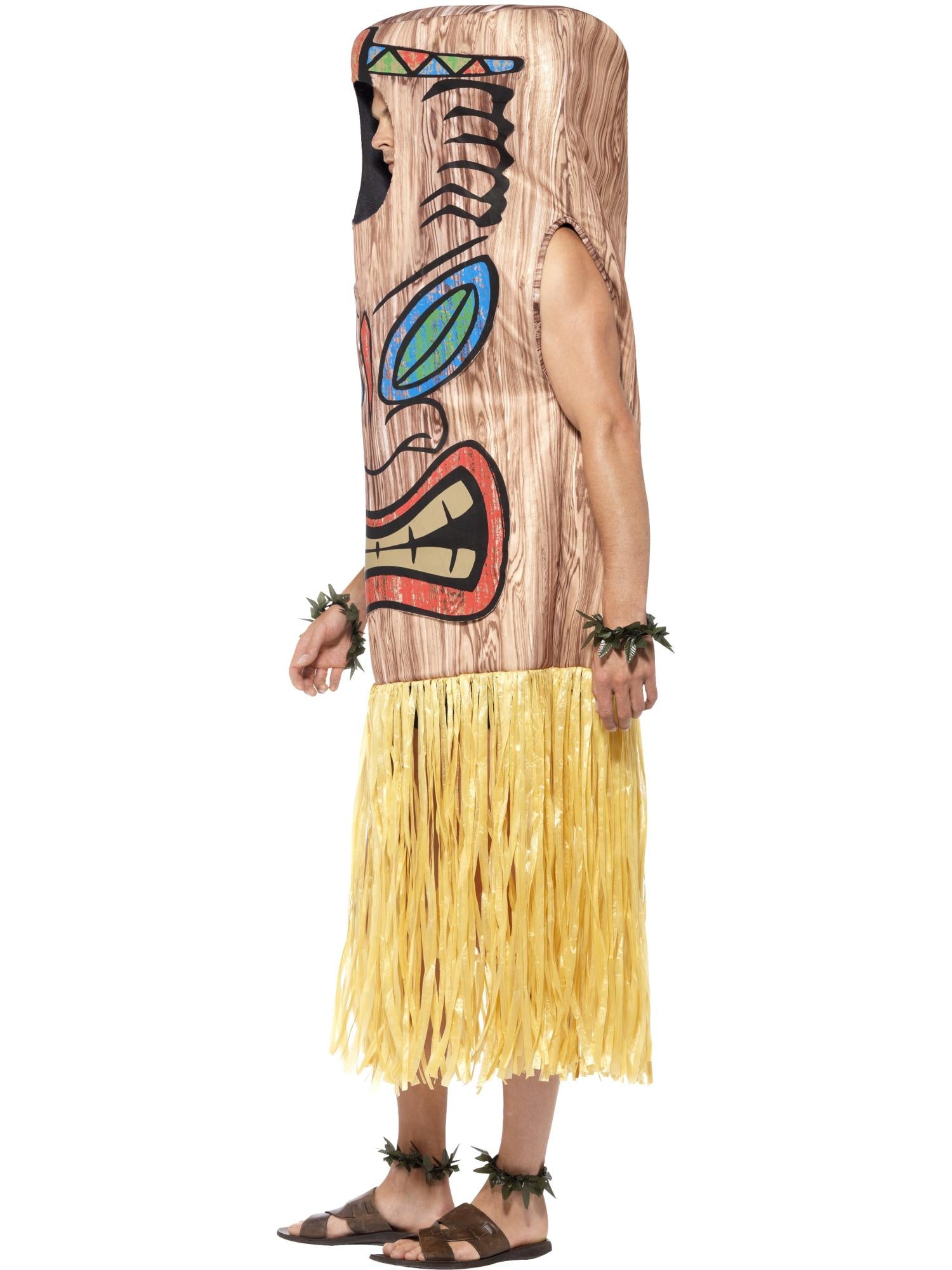 Tiki Totem Costume, Brown 3