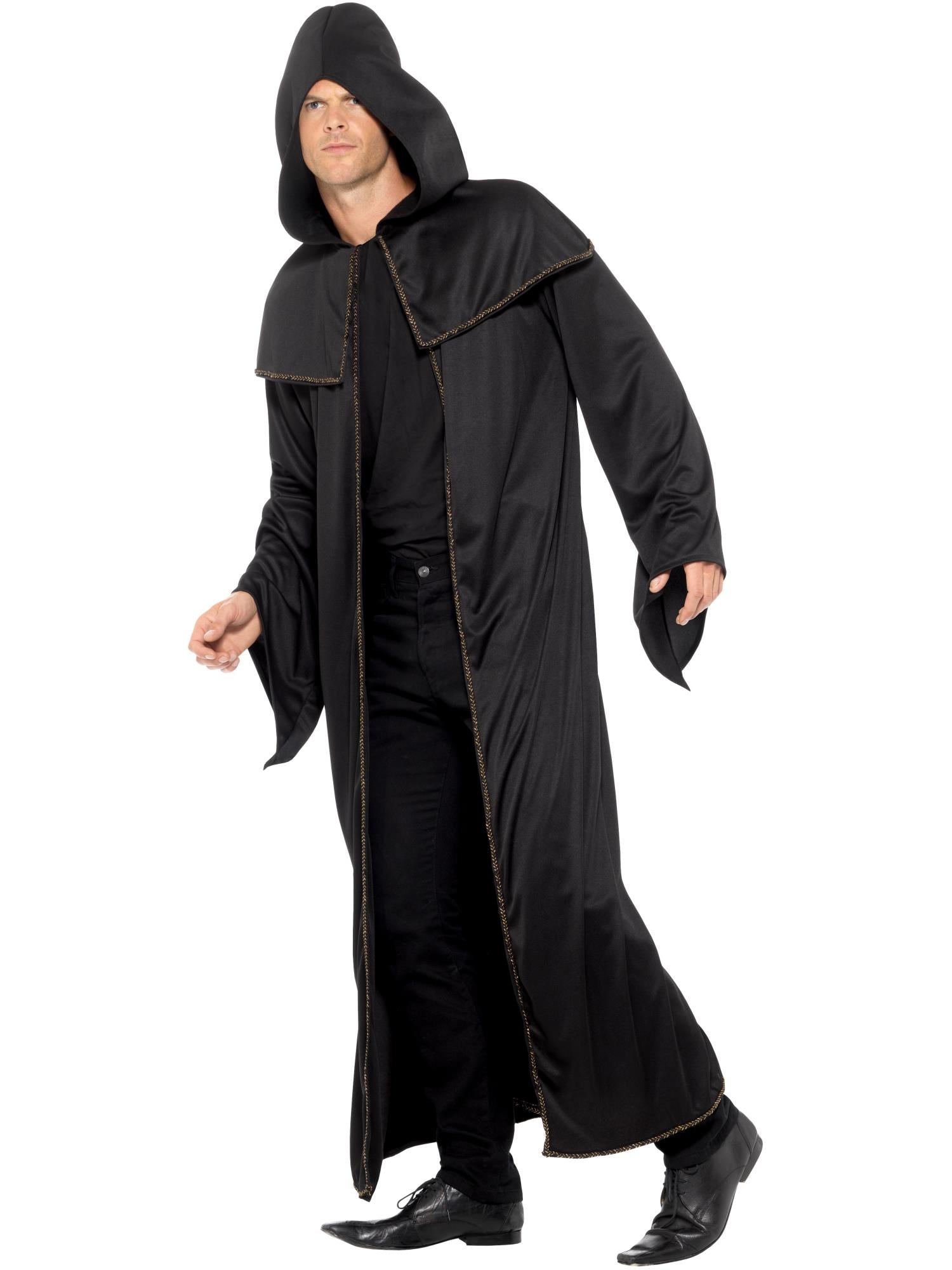 Wizard Cloak, Adult, Black 3