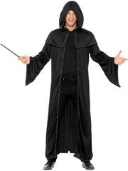 Wizard Cloak, Adult, Black 1