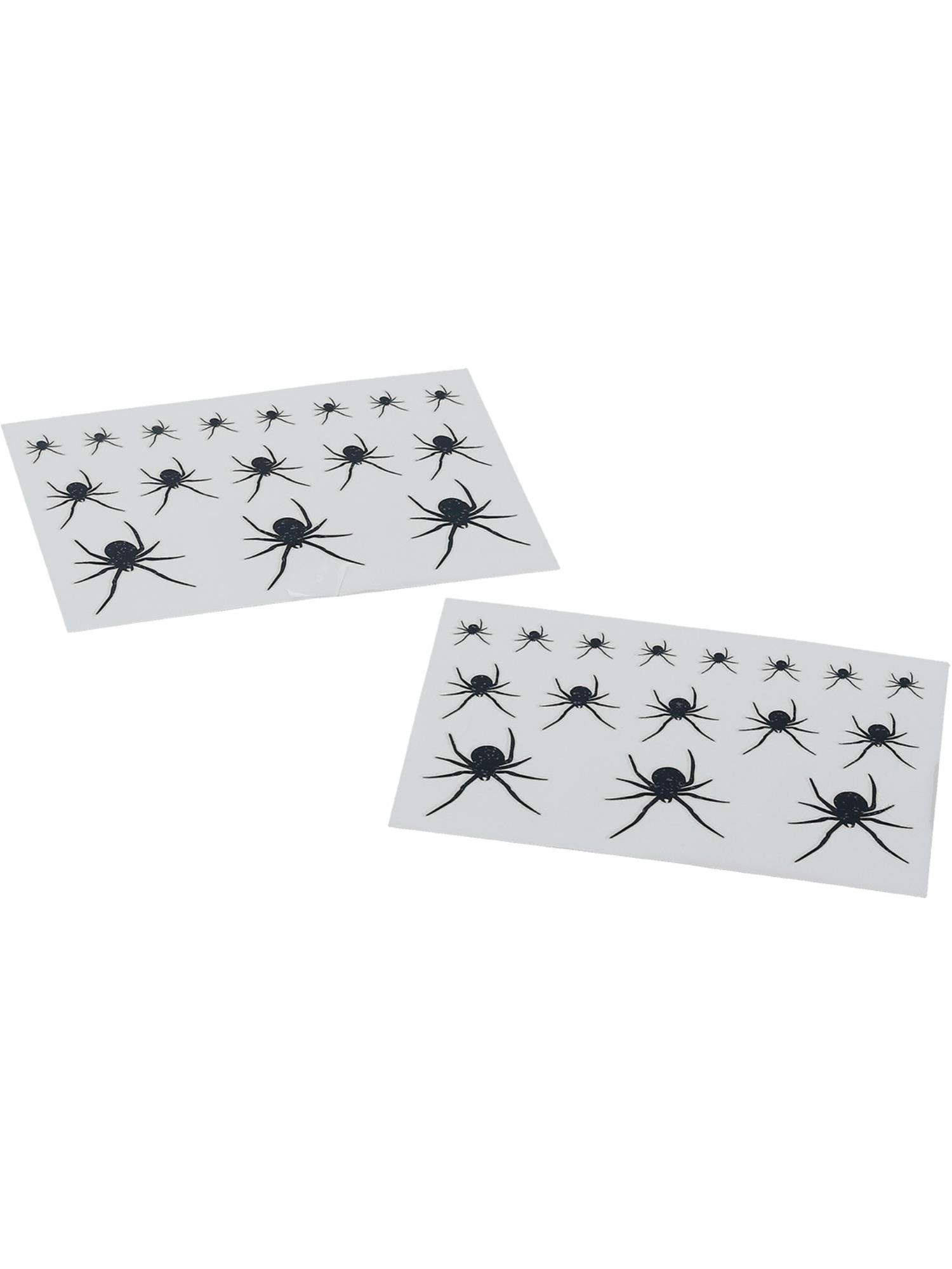Smiffys Make-Up FX, Crawling Spider Transfers, 3