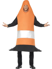 Traffic Cone Costume, Orange 1