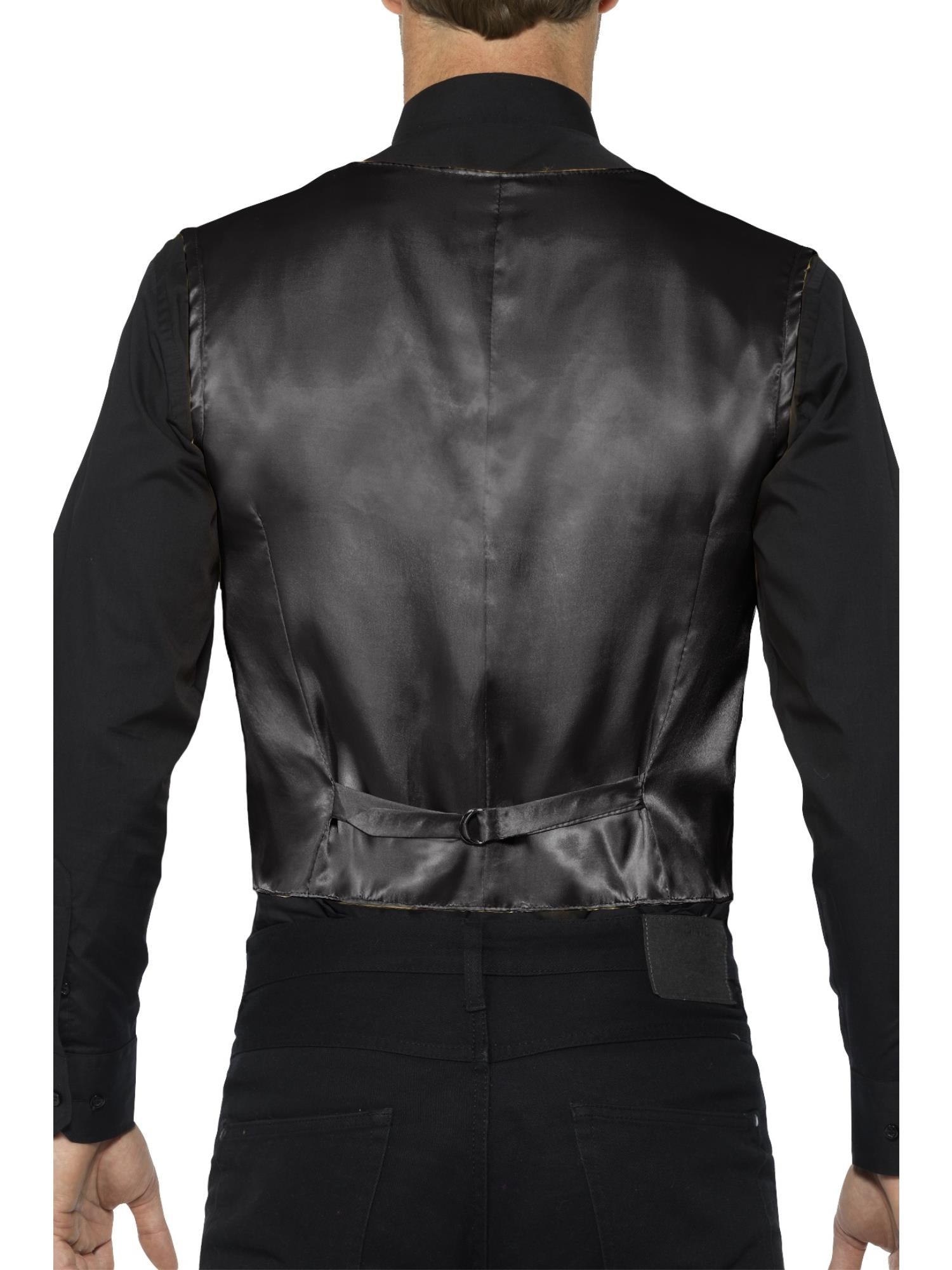 Sequin Waistcoat, Black 2