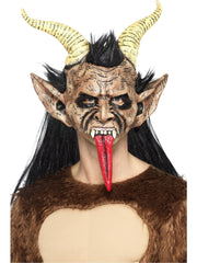 Beast / Krampus Demon Mask, Brown 1