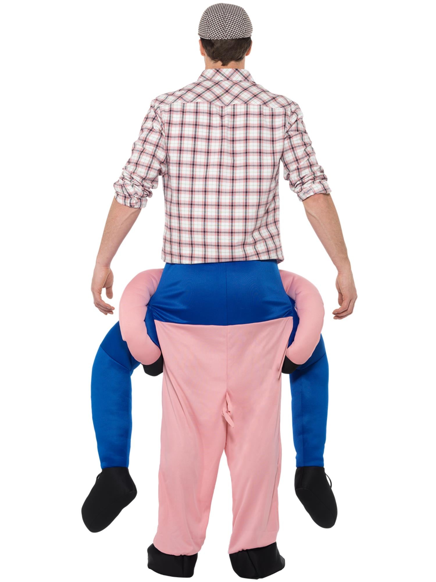 Piggyback Pig Costume, Pink 2