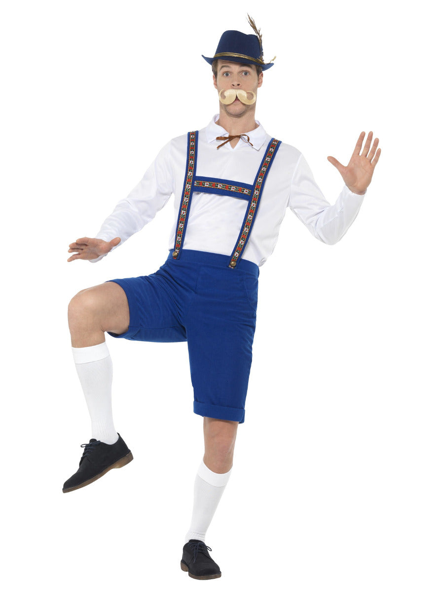 Bavarian Costume, Blue - 1