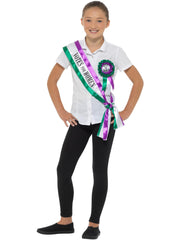 Victorian Suffragette Kit, White & Purple 1