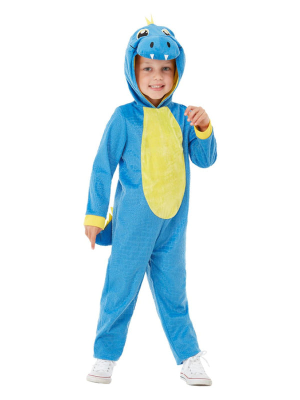 Toddler Dinosaur Costume, Blue - 2