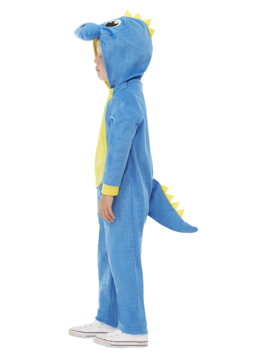 Toddler Dinosaur Costume, Blue - 4