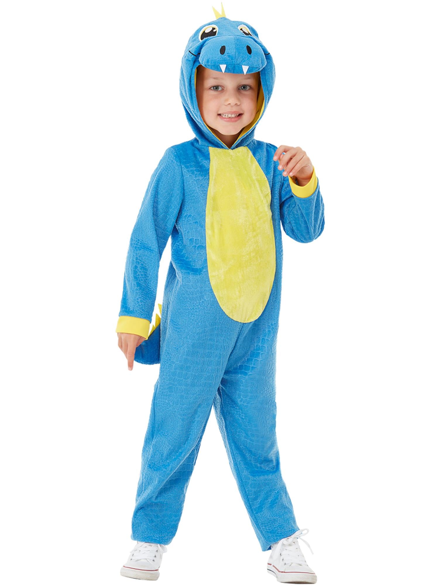 Toddler Dinosaur Costume, Blue 1