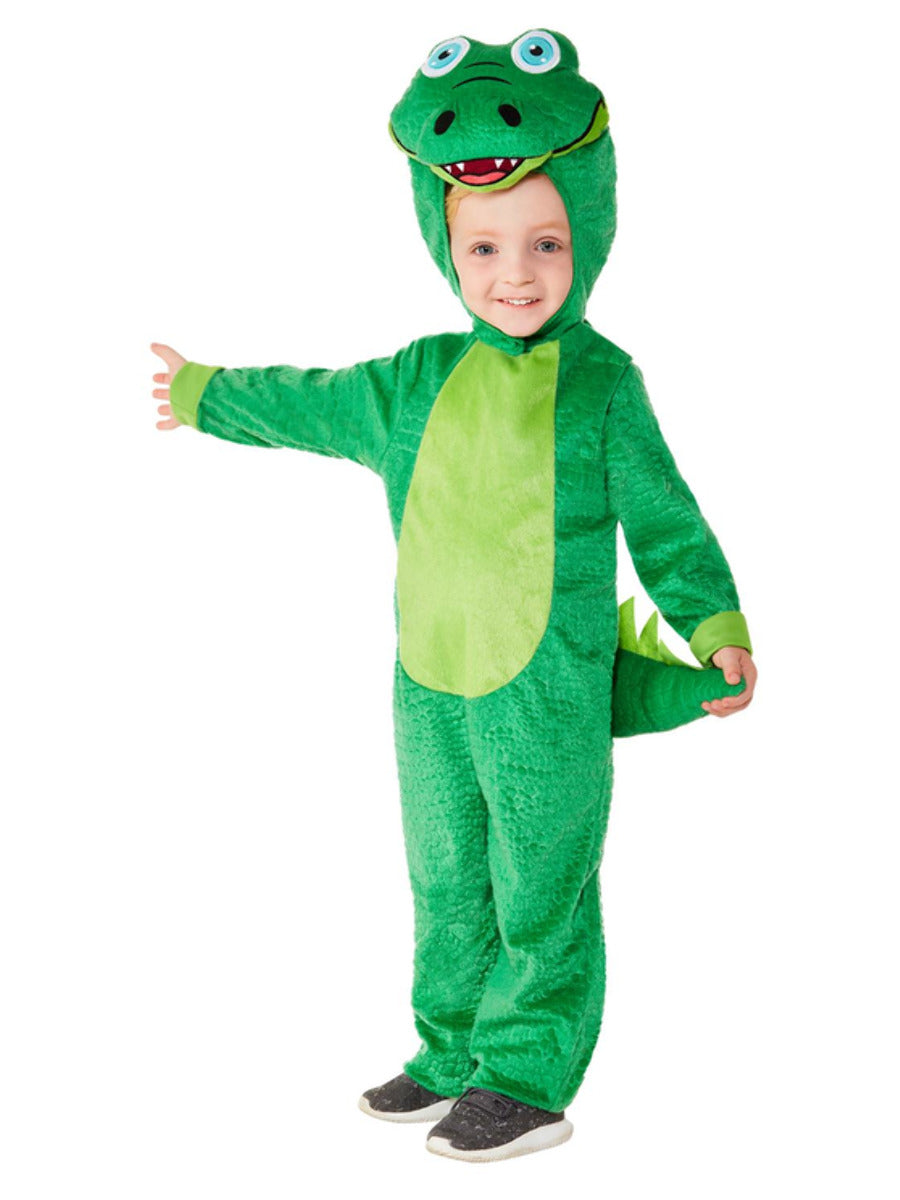 Toddler Crocodile Costume, Green - 1