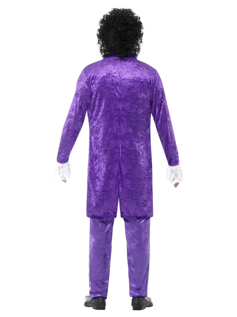 80s Purple Musician Costume, Purple - 3