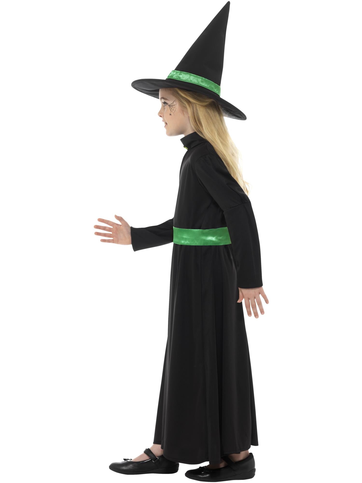 Wicked Witch Costume, Black 3