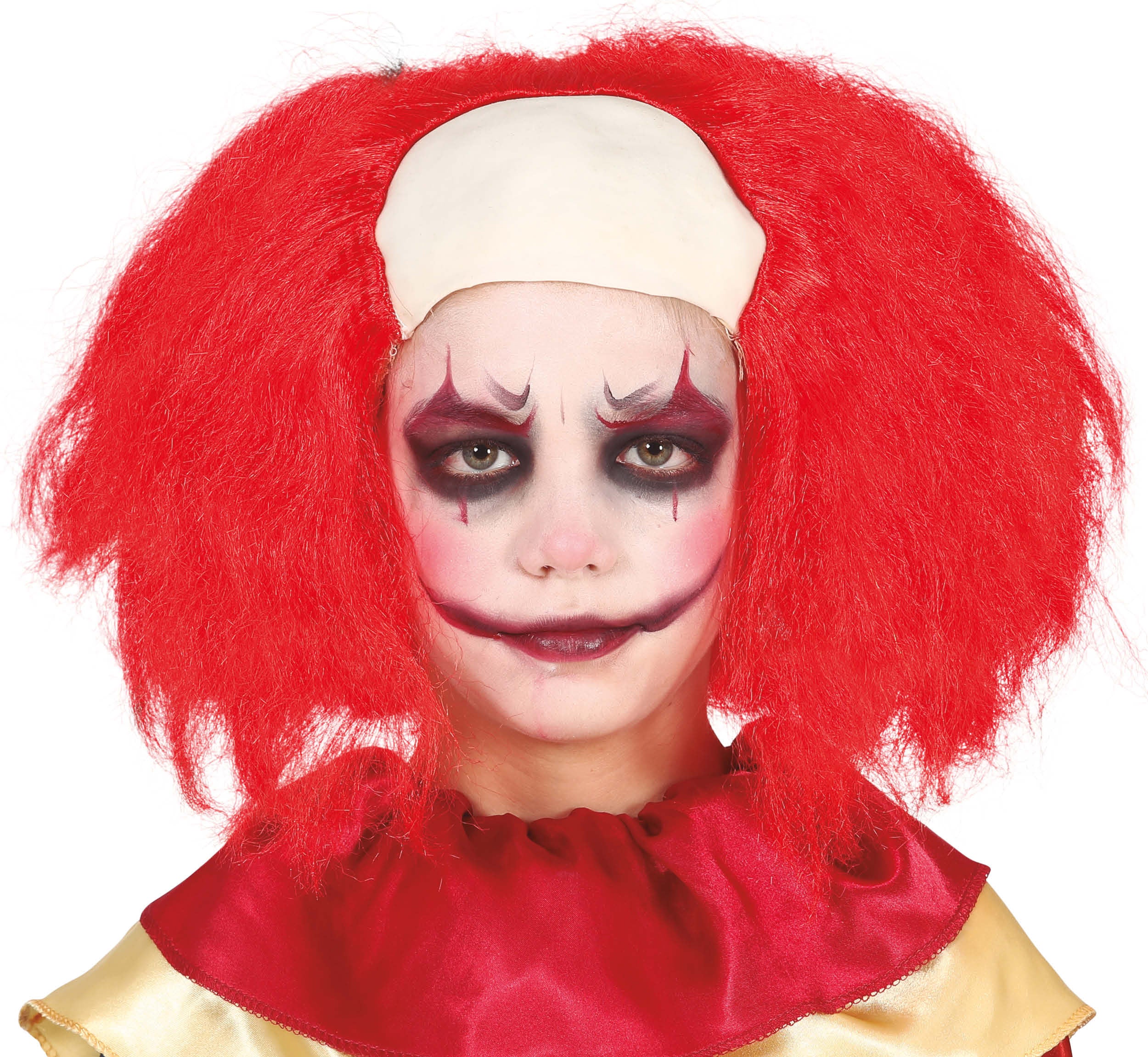 BALD CLOWN WIG FOR CHILDREN IN BOX
