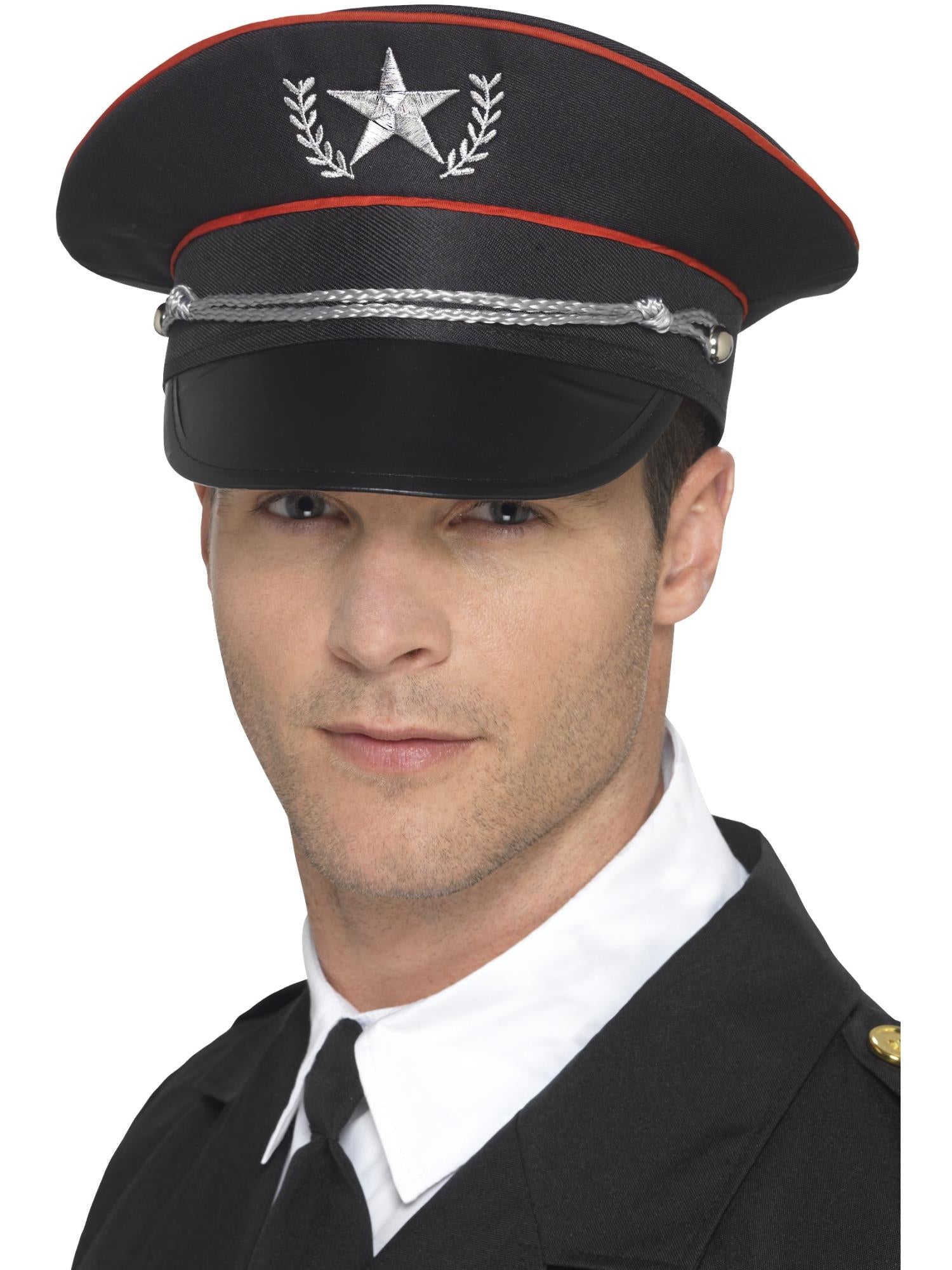 Deluxe Military Hat, Black 1