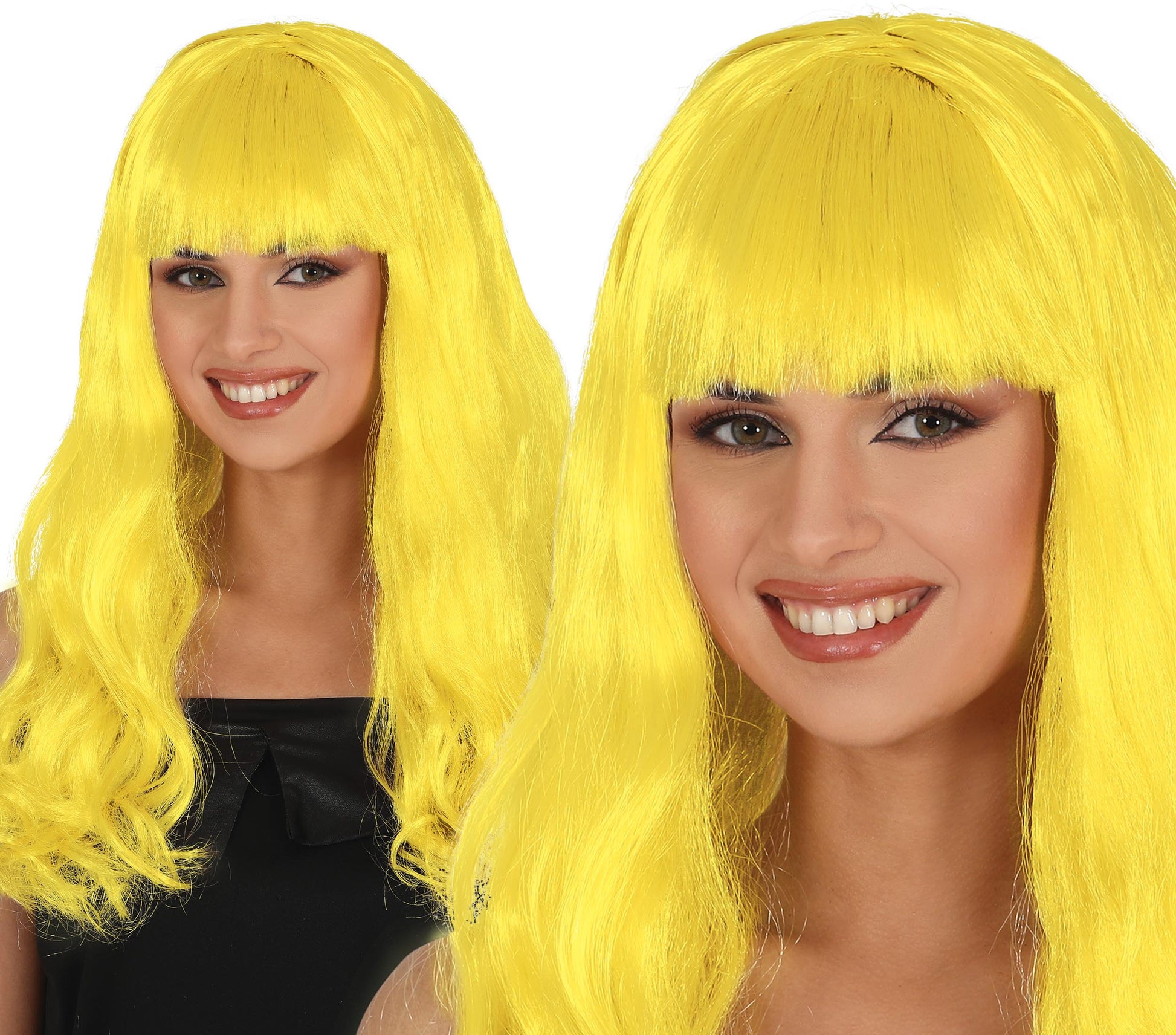 LONG WIG WITH FRINGE
