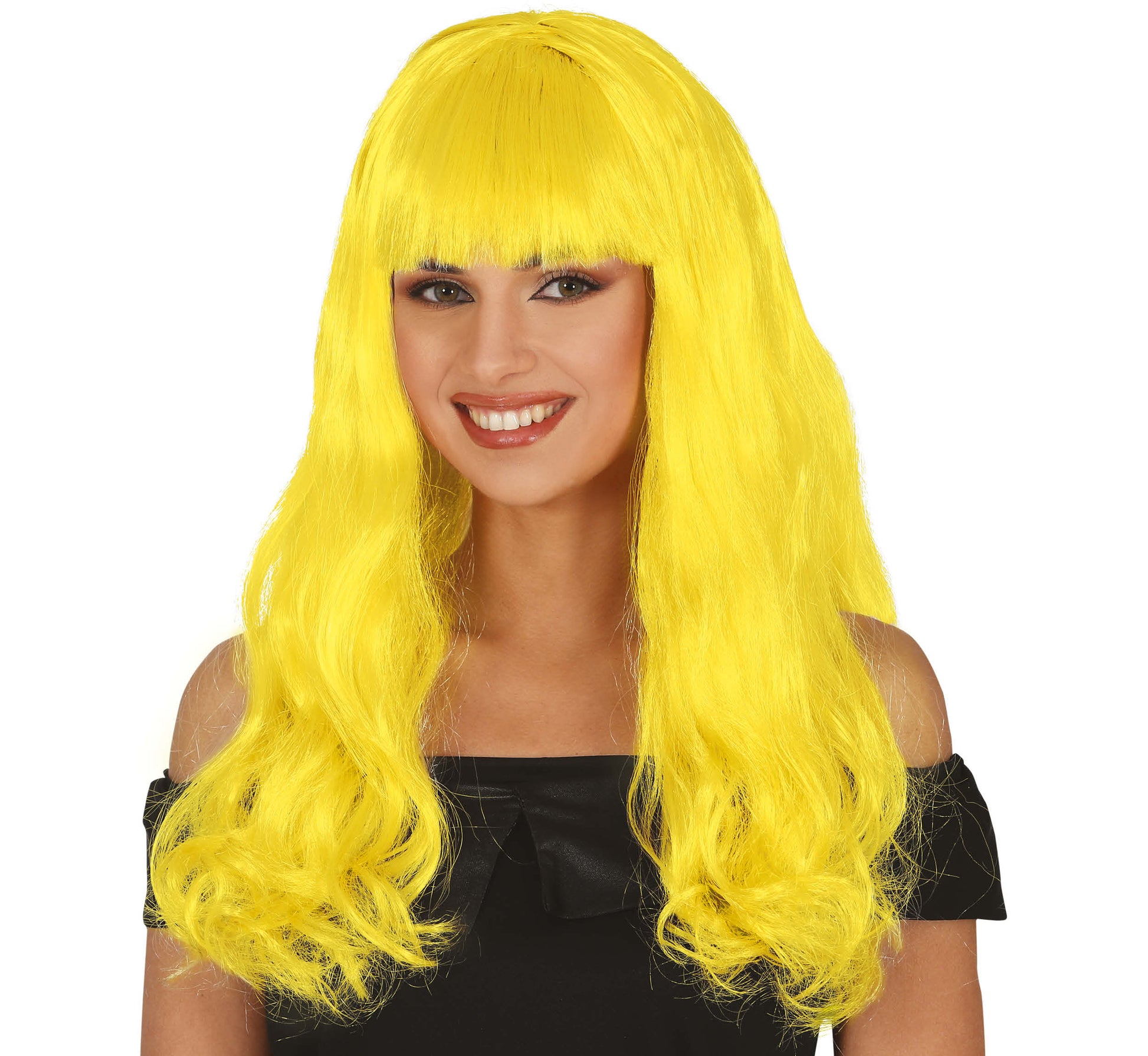LONG WIG WITH FRINGE