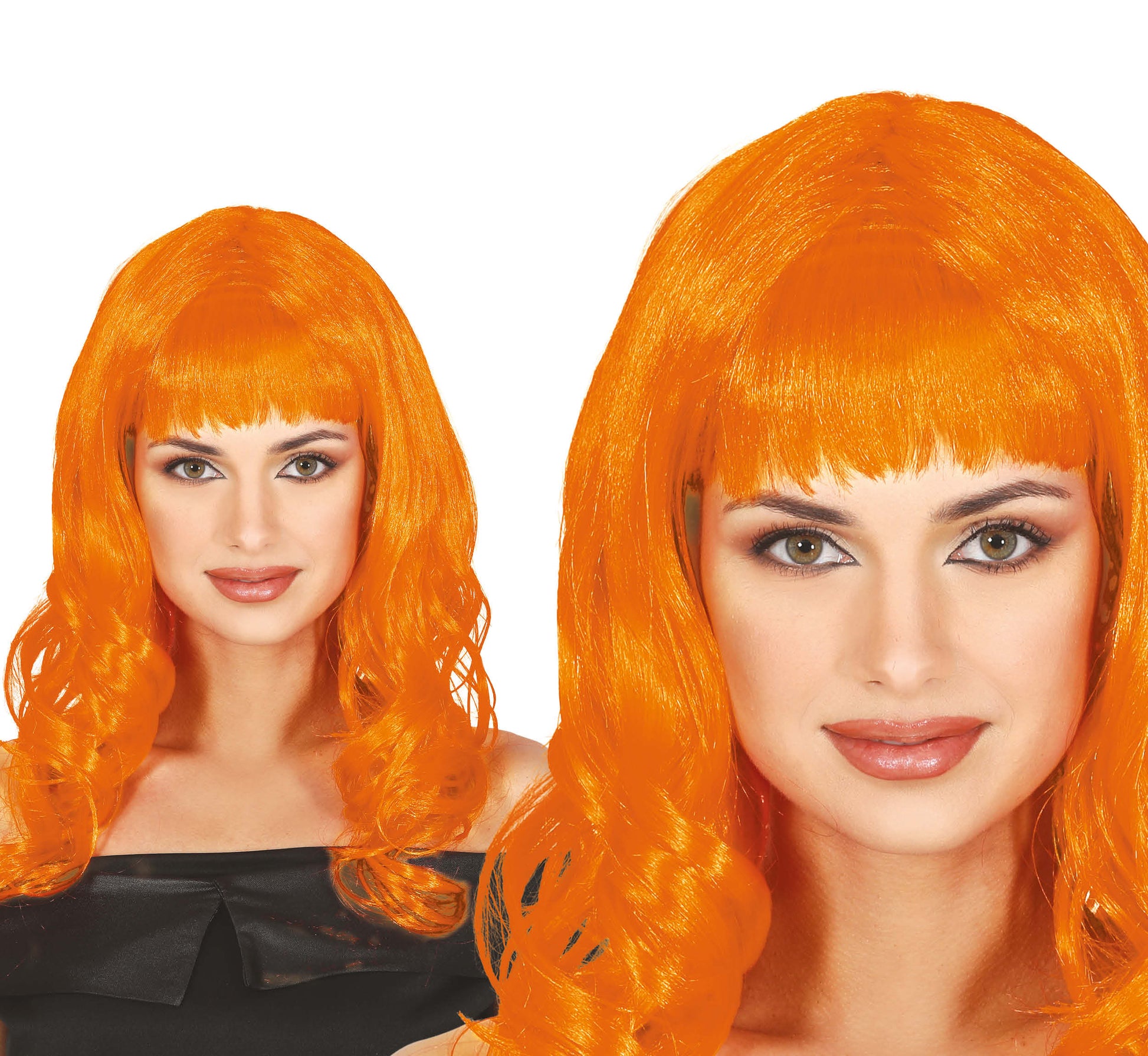 LONG WIG WITH FRINGE