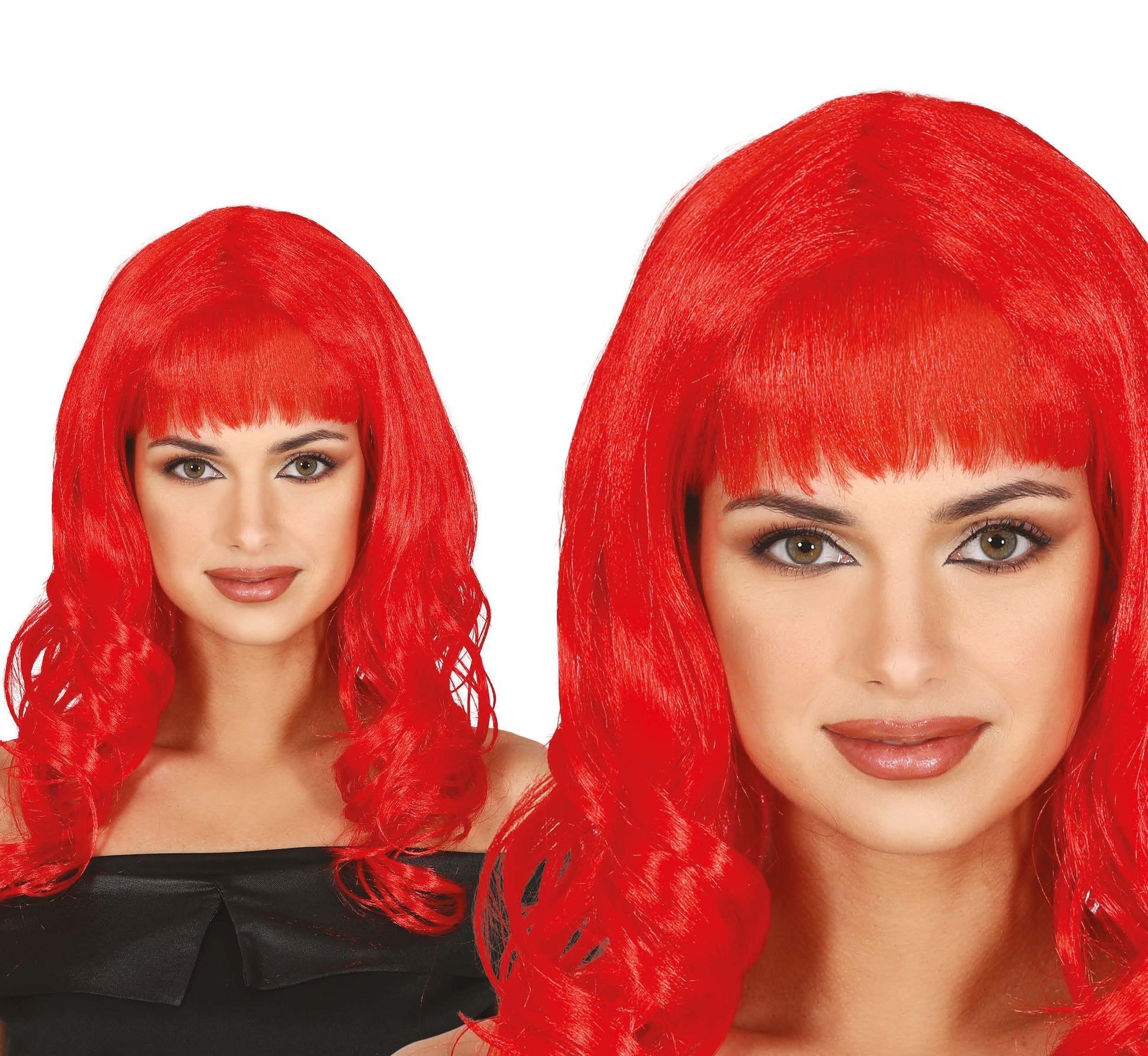 LONG WIG WITH FRINGE