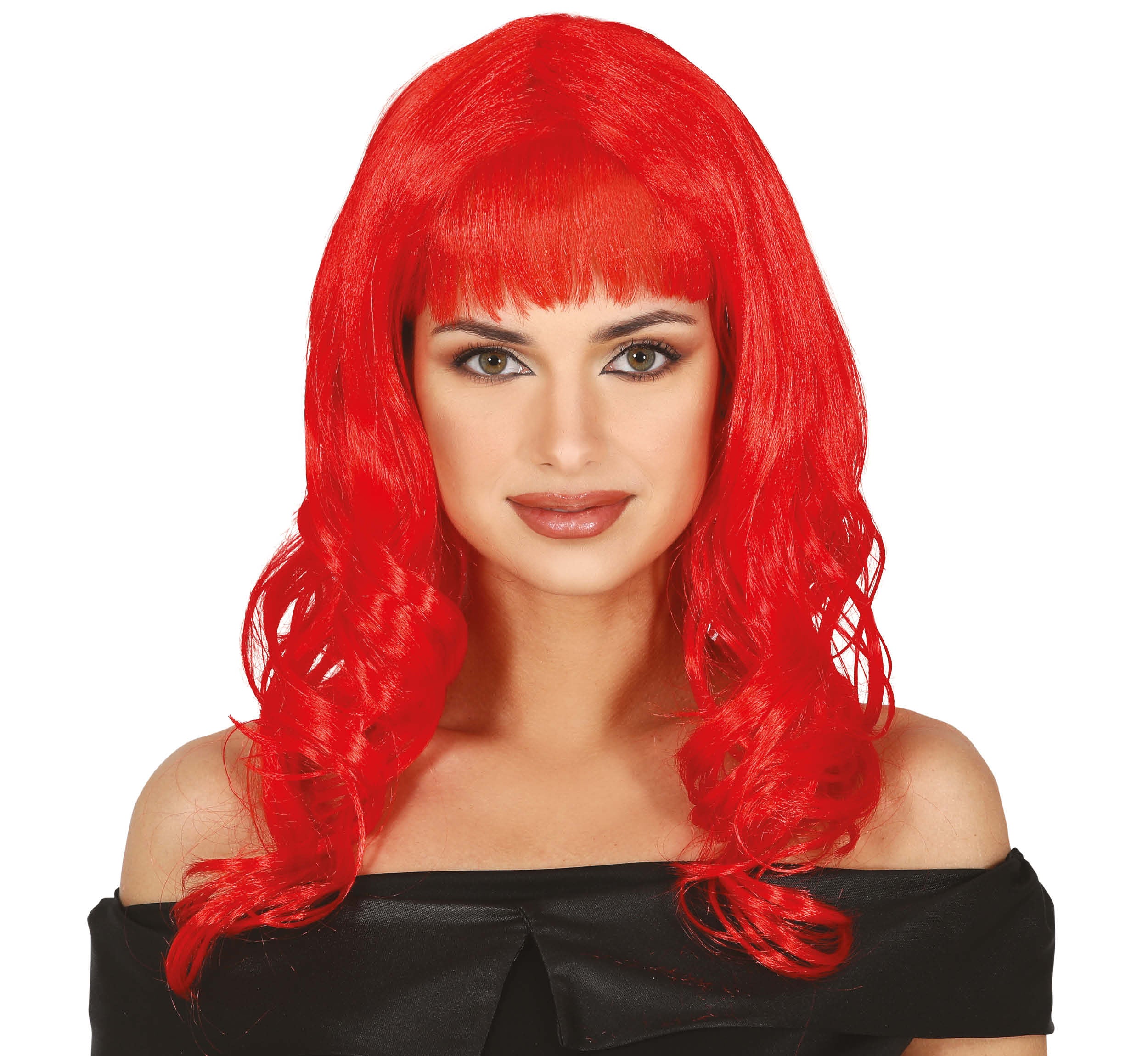LONG WIG WITH FRINGE