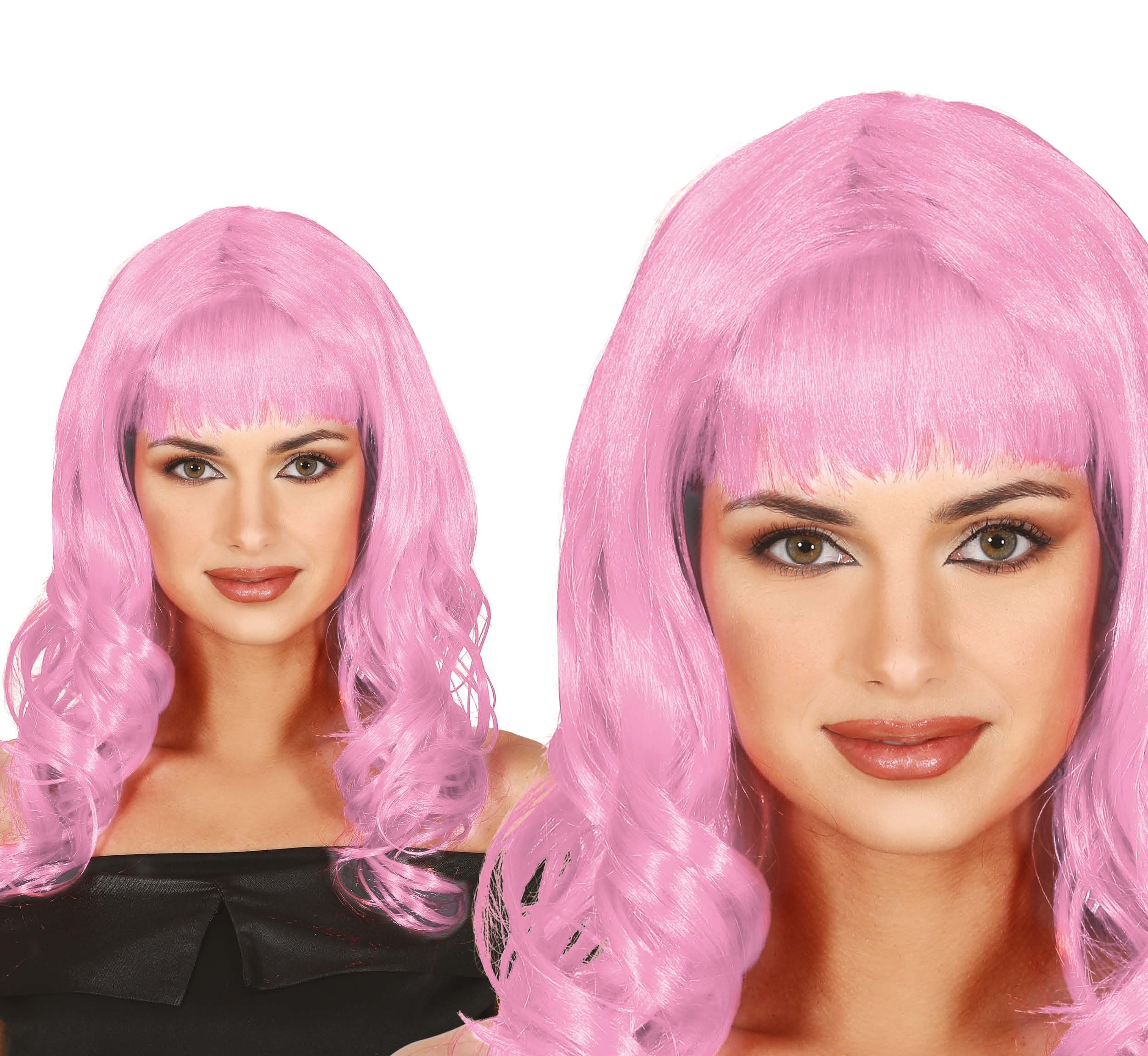 LONG WIG WITH FRINGE