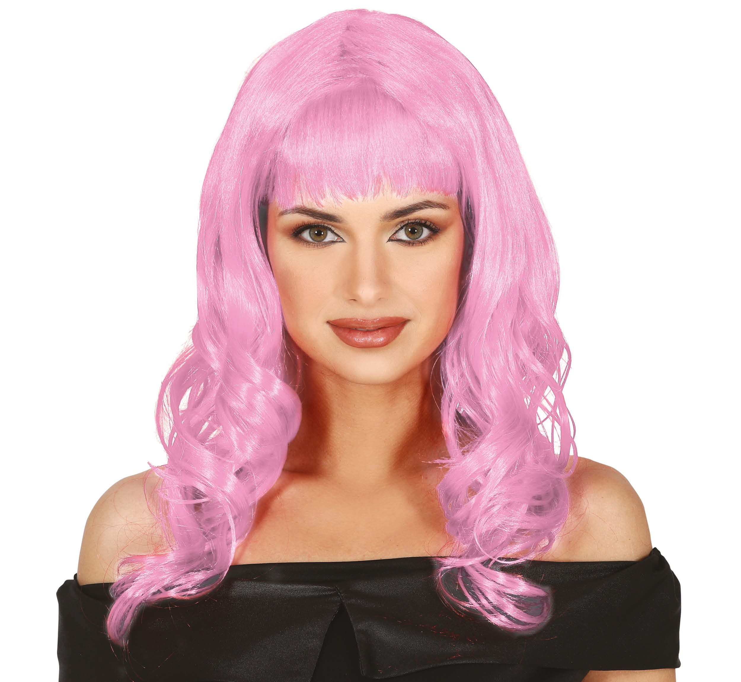 LONG WIG WITH FRINGE