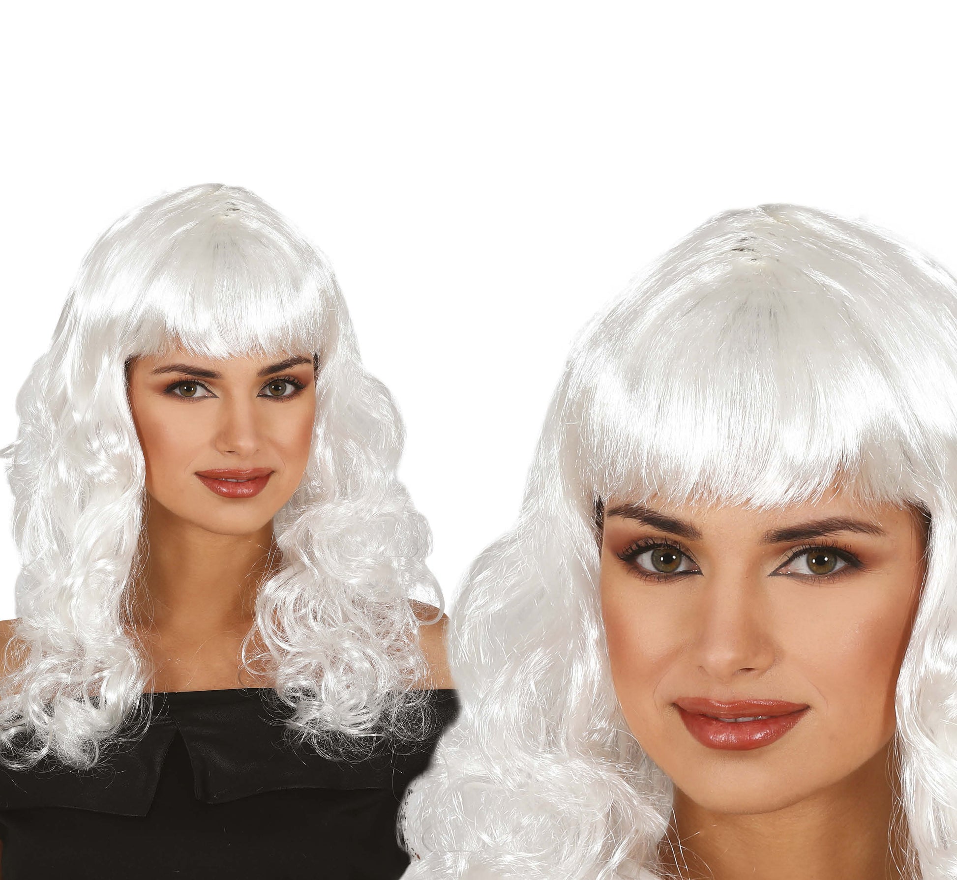 LONG WIG WITH FRINGE