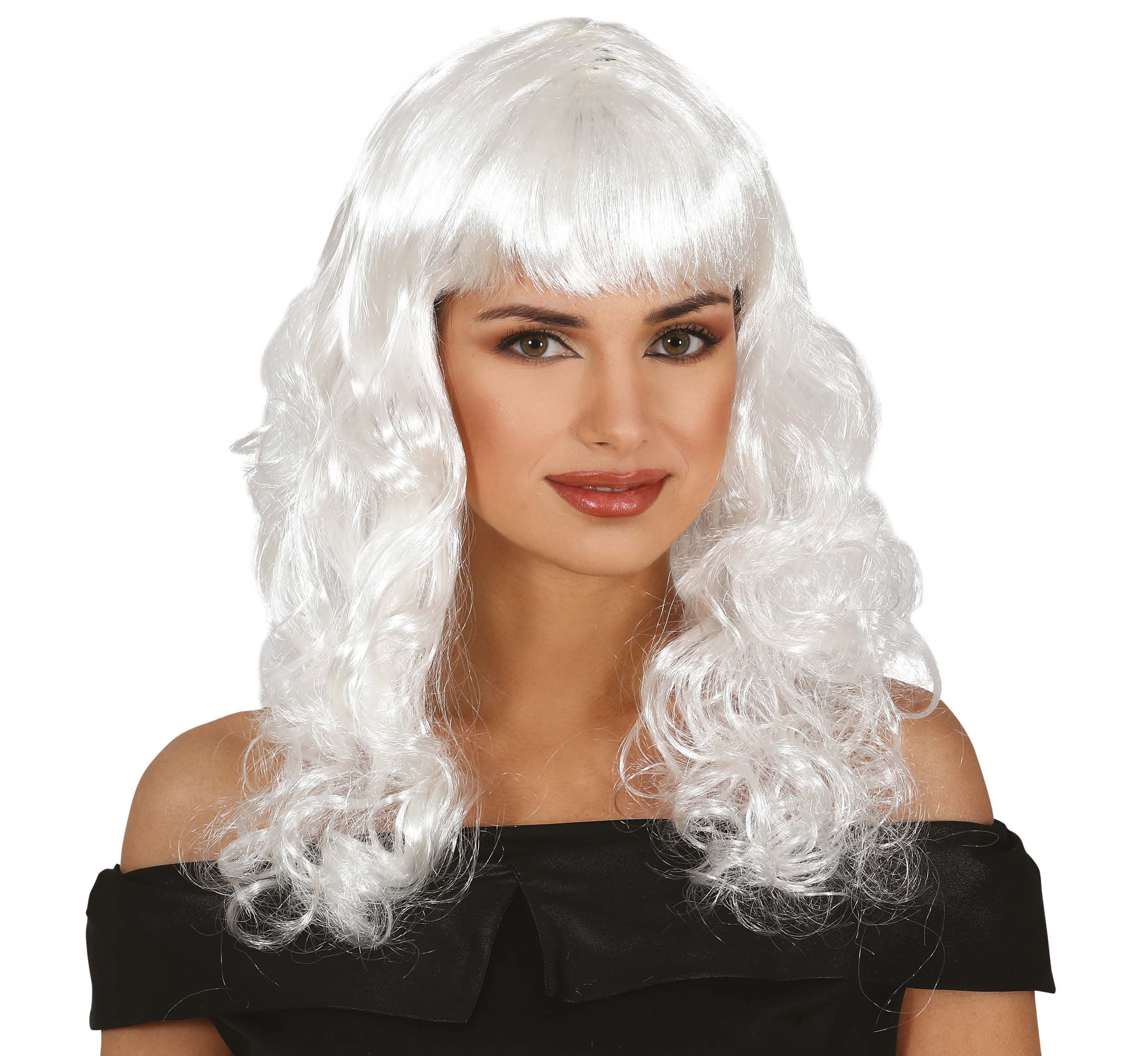 LONG WIG WITH FRINGE