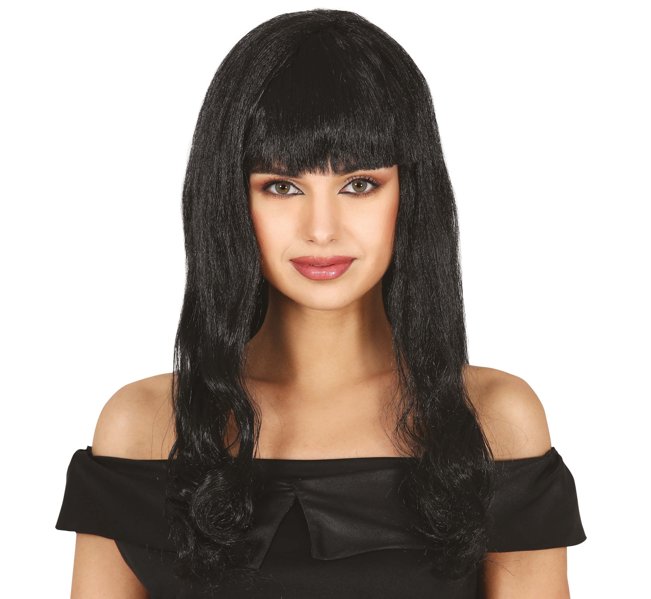 LONG WIG WITH FRINGE