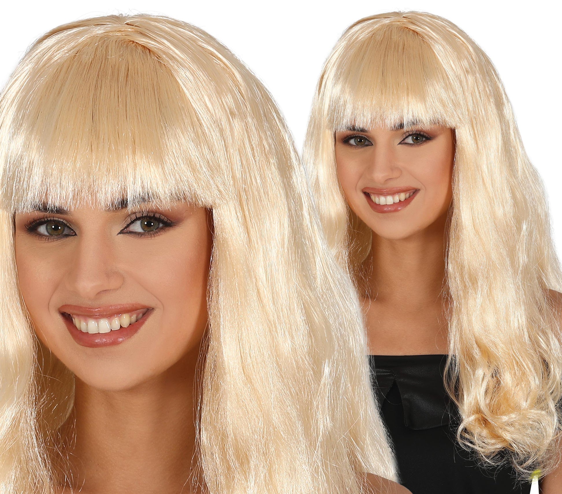 LONG WIG WITH FRINGE