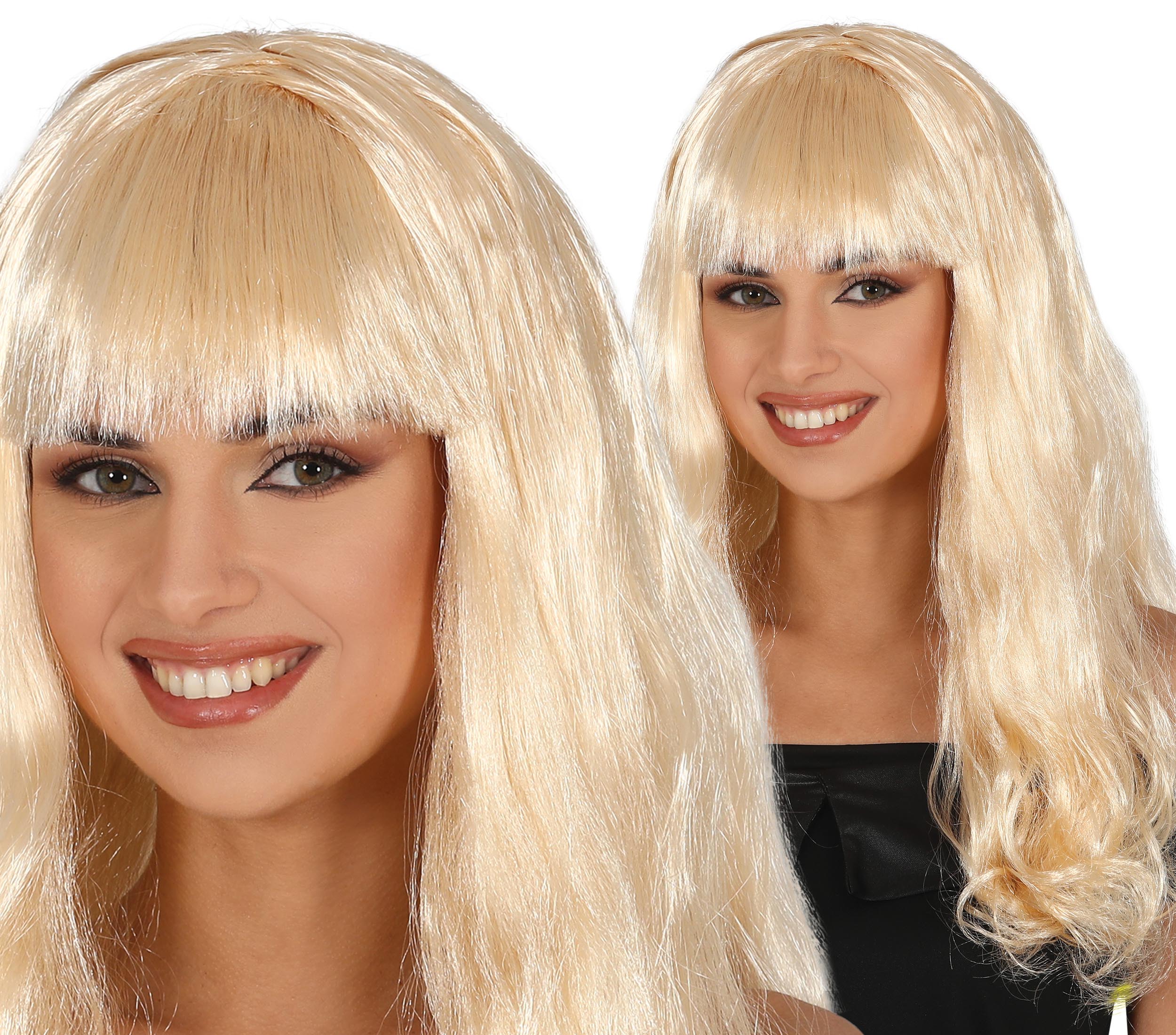 LONG WIG WITH FRINGE