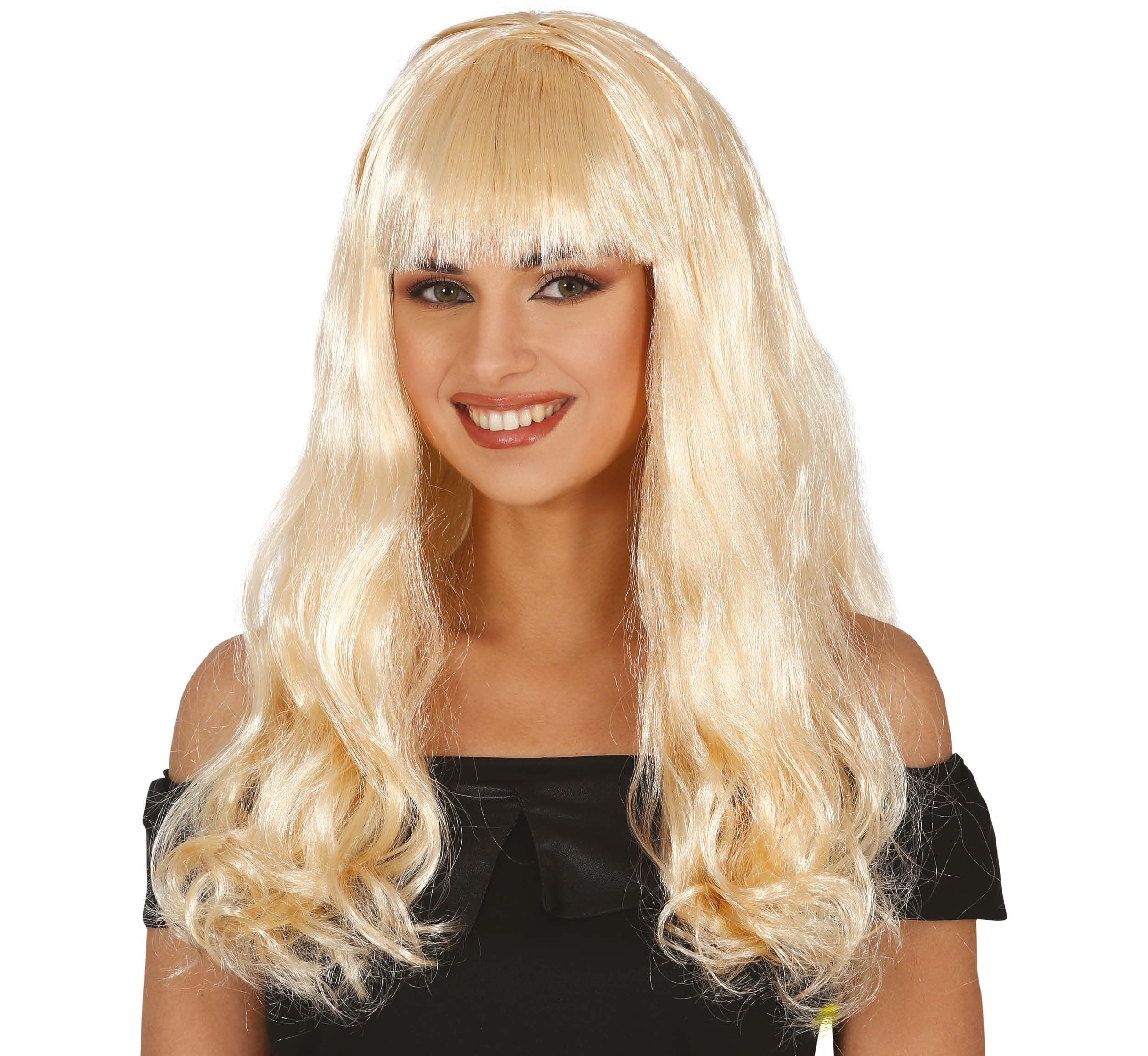 LONG WIG WITH FRINGE