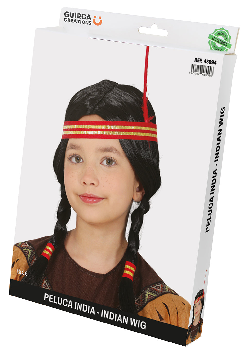 INDIAN BRAIDS WIG (BOX PACKAGING), CHILDREN