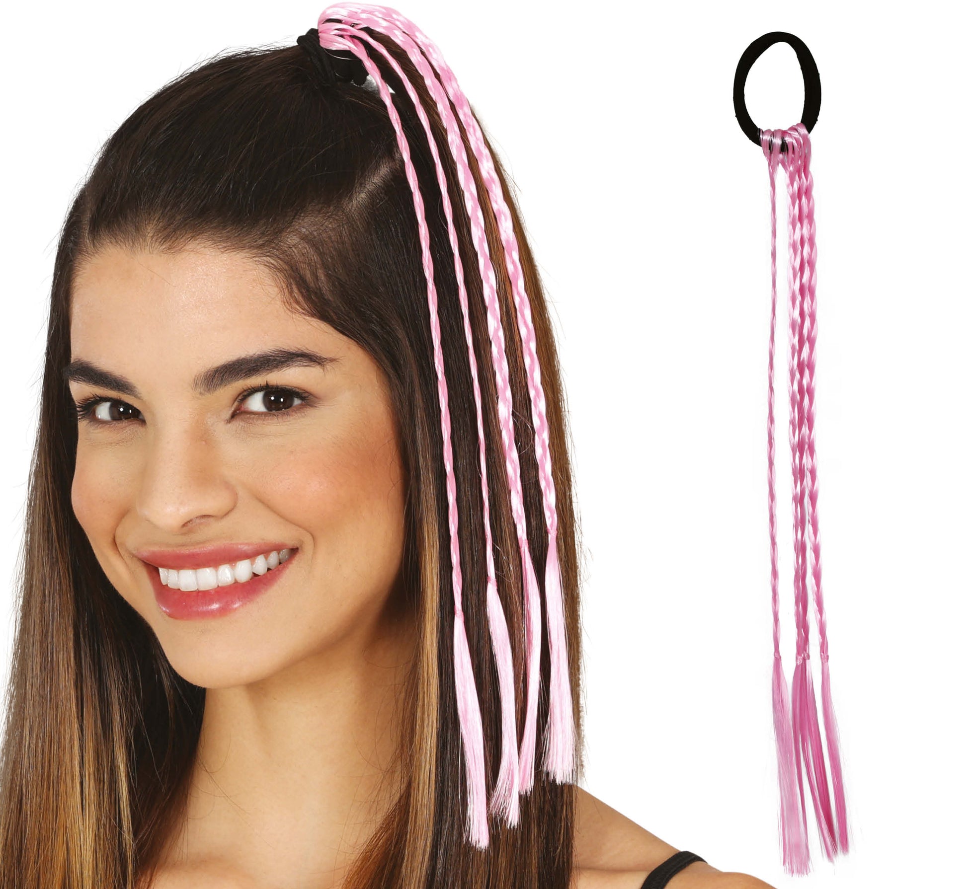 3 braids hair extensions 35 cm