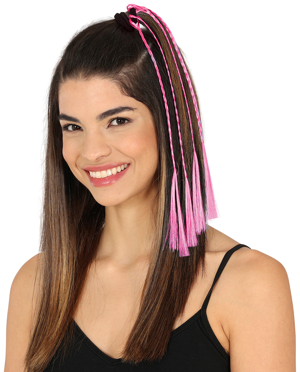3 braids hair extensions 35 cm