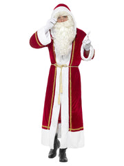 Deluxe Santa Cloak, Red - 1