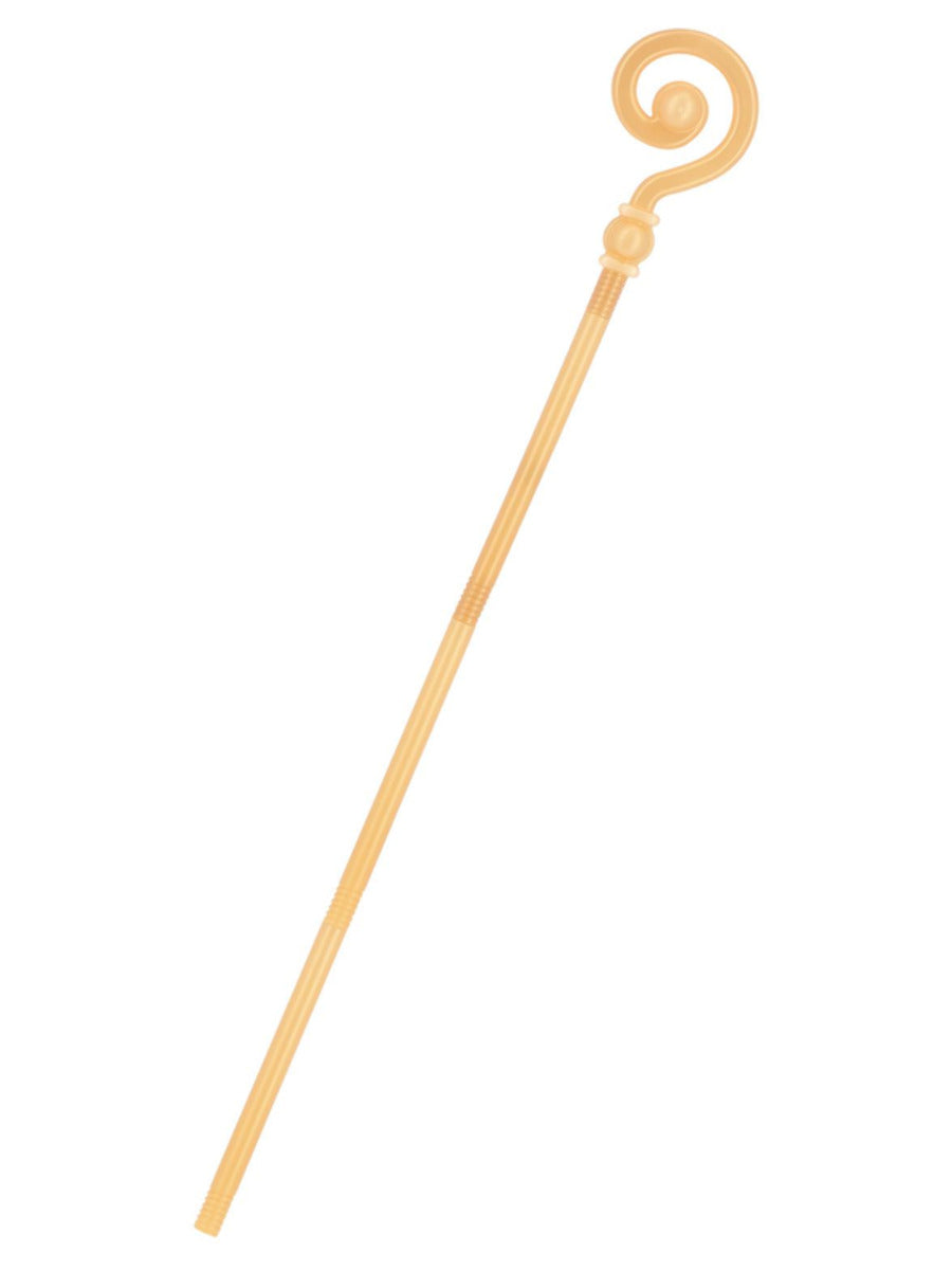 Extendable Crozier Staff, Gold - 1