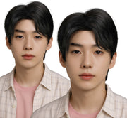WIG K POP DARK REBEL