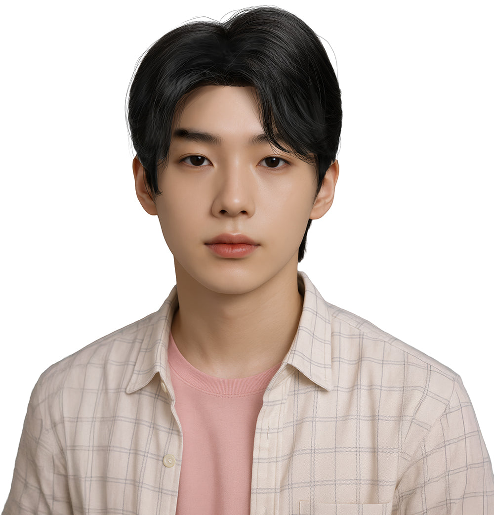 WIG K POP DARK REBEL