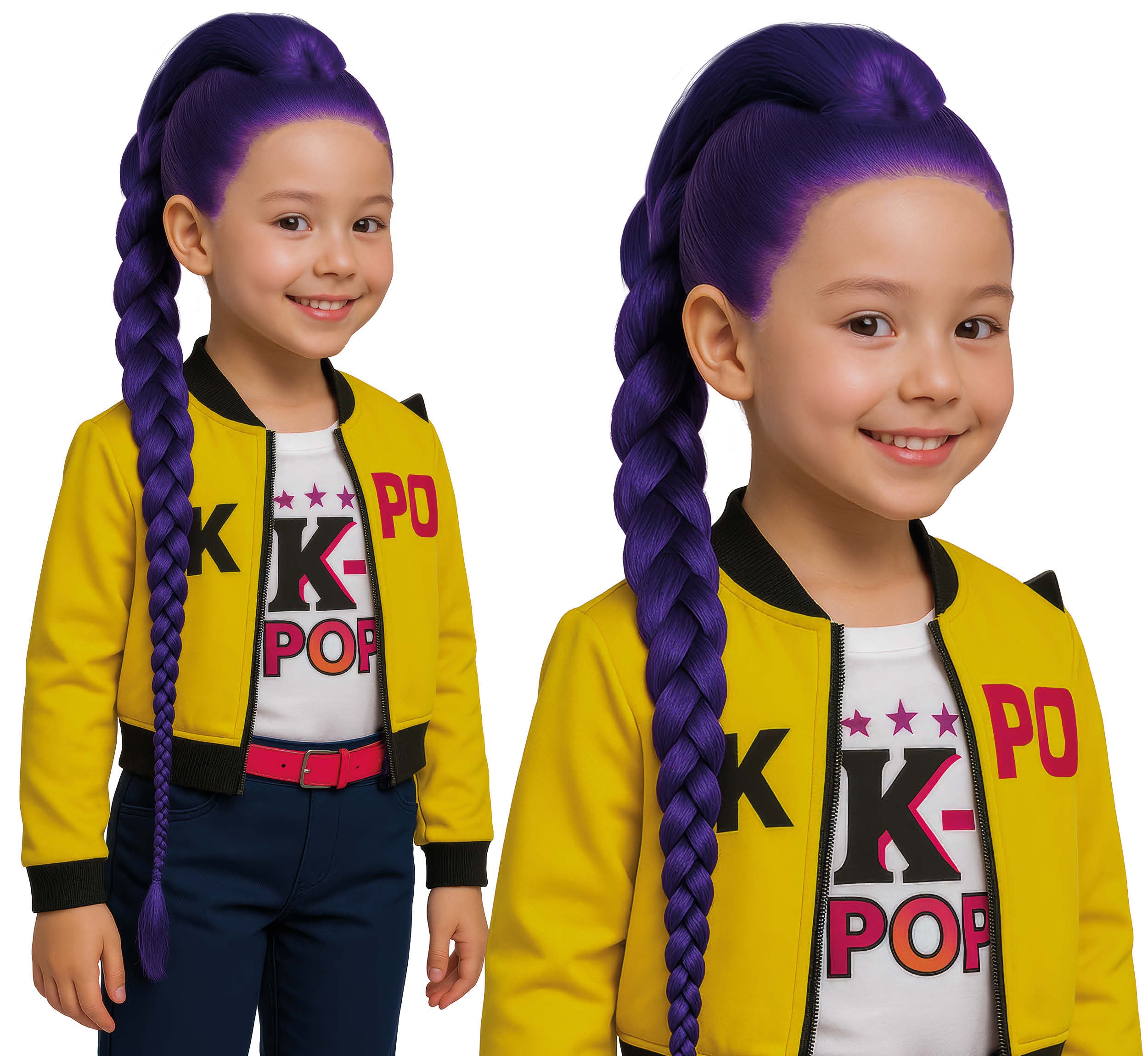 MYSTIC BRAID K POP WIG, CHILD