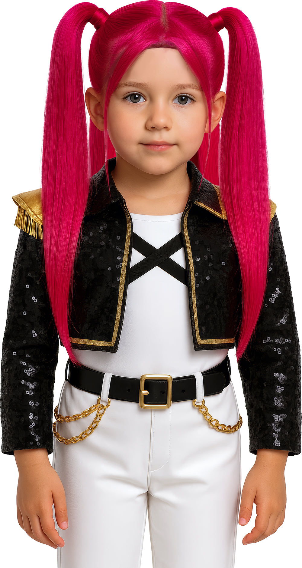 PINK BABY CHARM  K POP WIG, CHILD