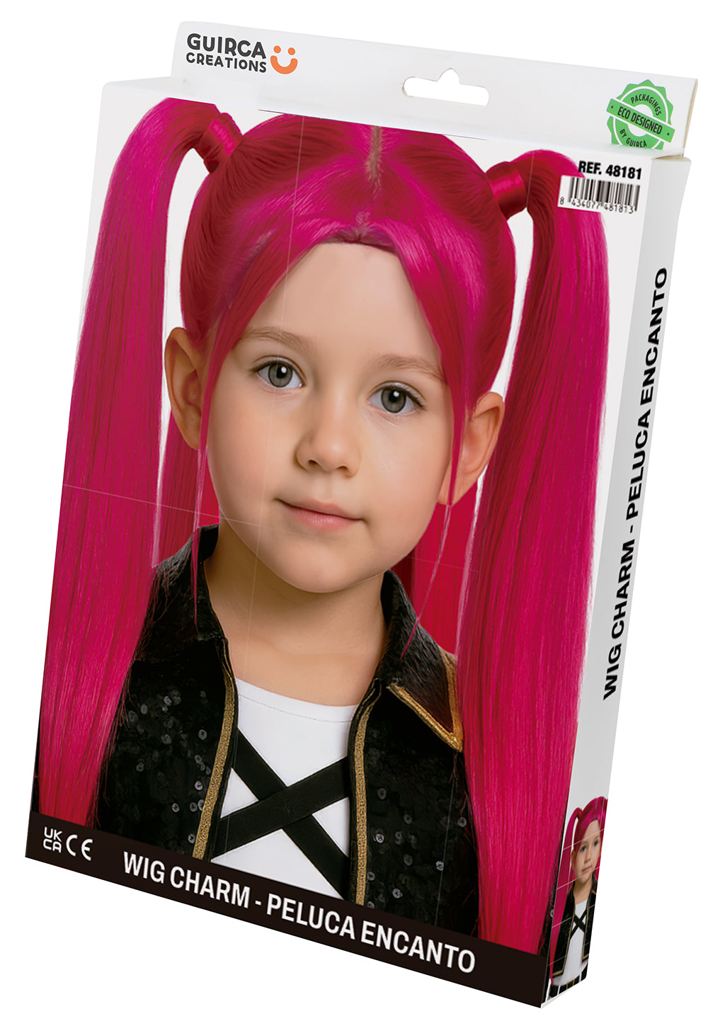 PINK BABY CHARM  K POP WIG, CHILD