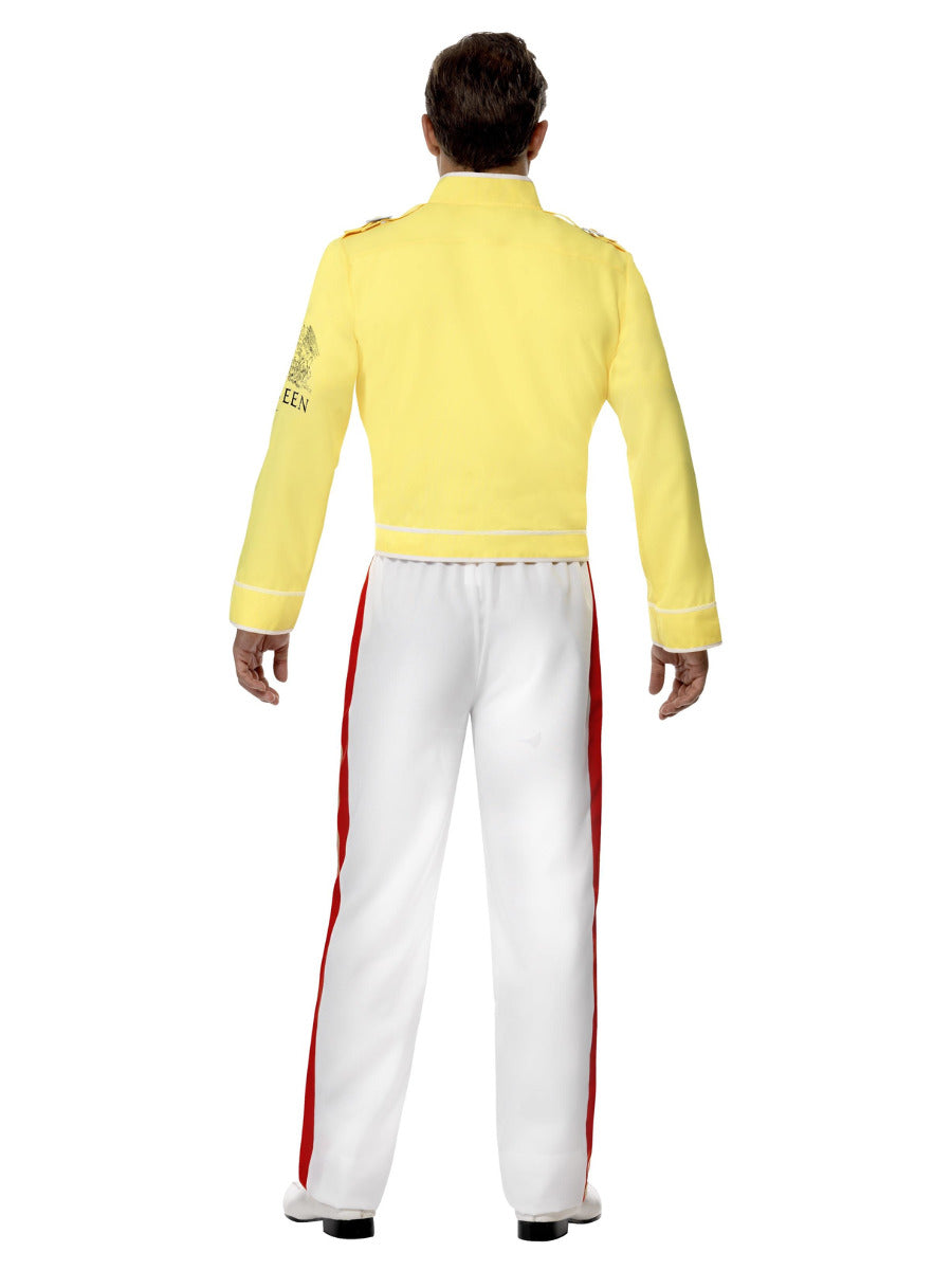 Queen Freddie Mercury Costume, Yellow - 3